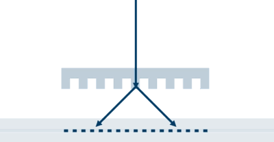 FBG writing using phase mask for FBG sensing system