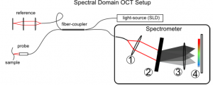 Spectral Domain OCT setup