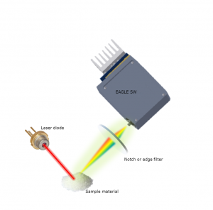 A Raman system setup